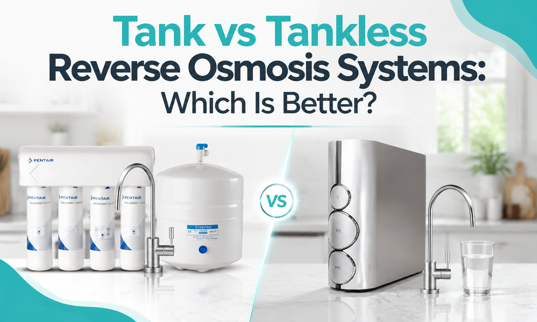 Tank vs Tankless Reverse Osmosis Systems