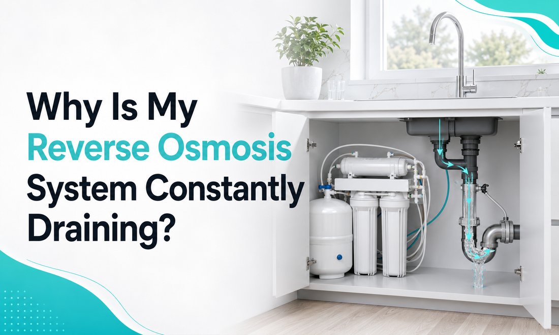 Why Is My Reverse Osmosis System Constantly Draining