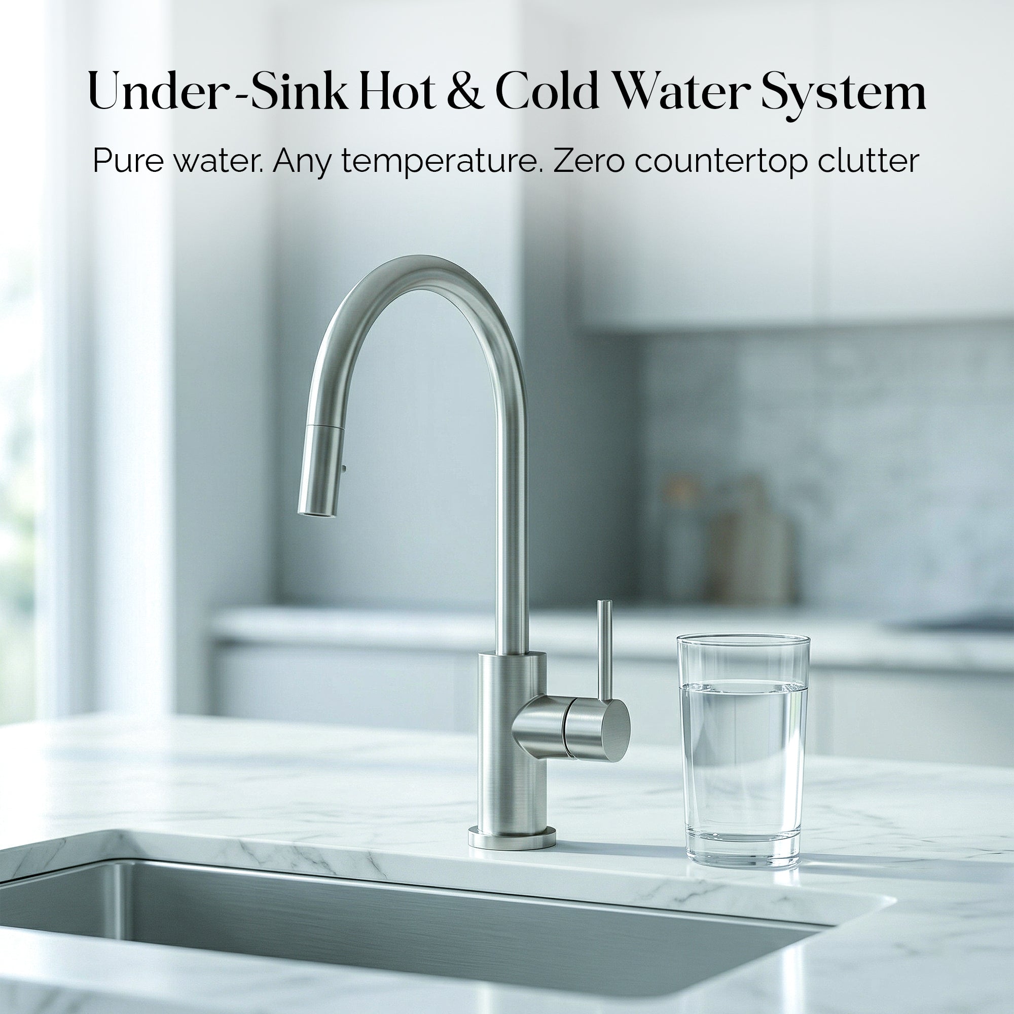 Under-Sink Hot & Cold Instant Water System