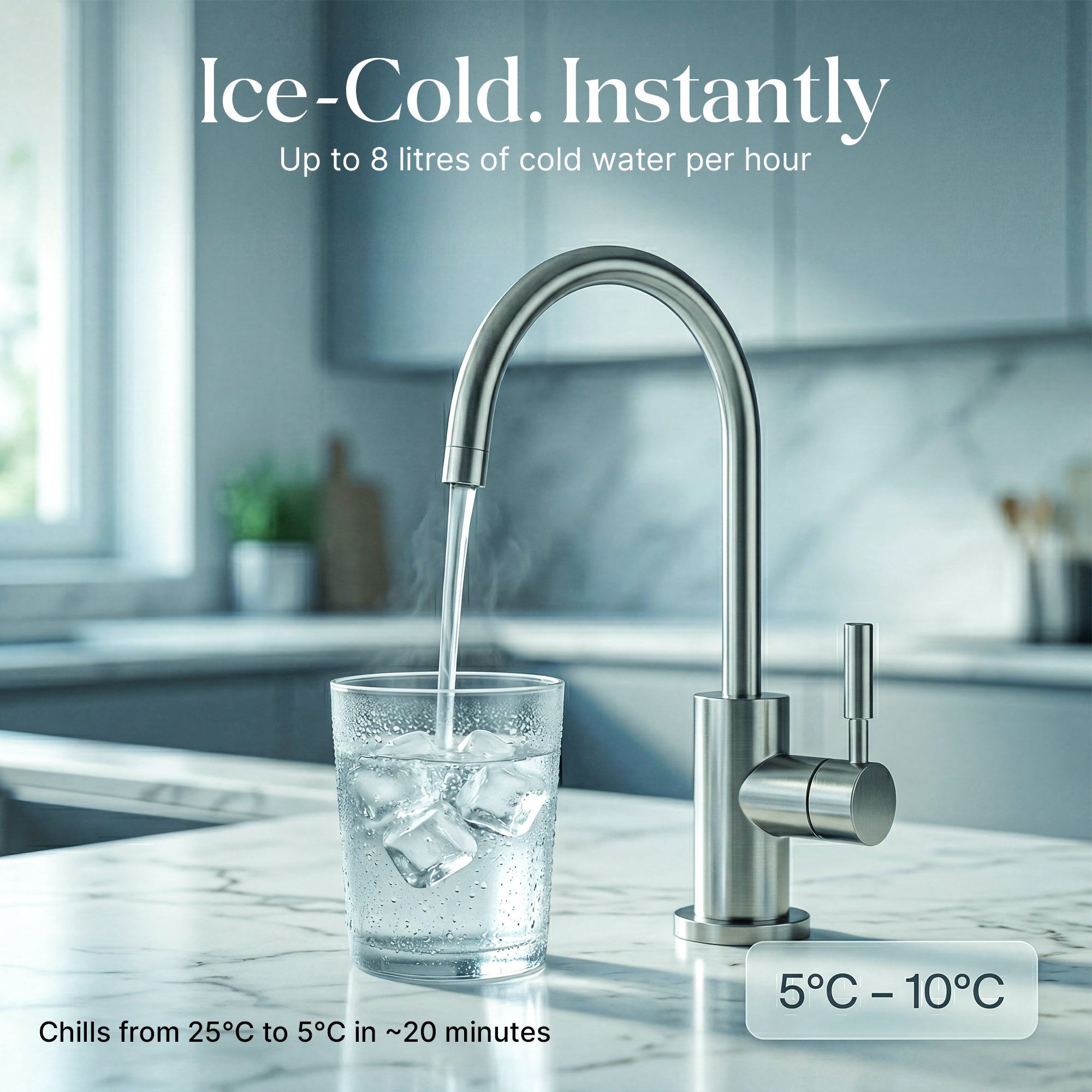 Under-Sink Hot & Cold Instant Water System