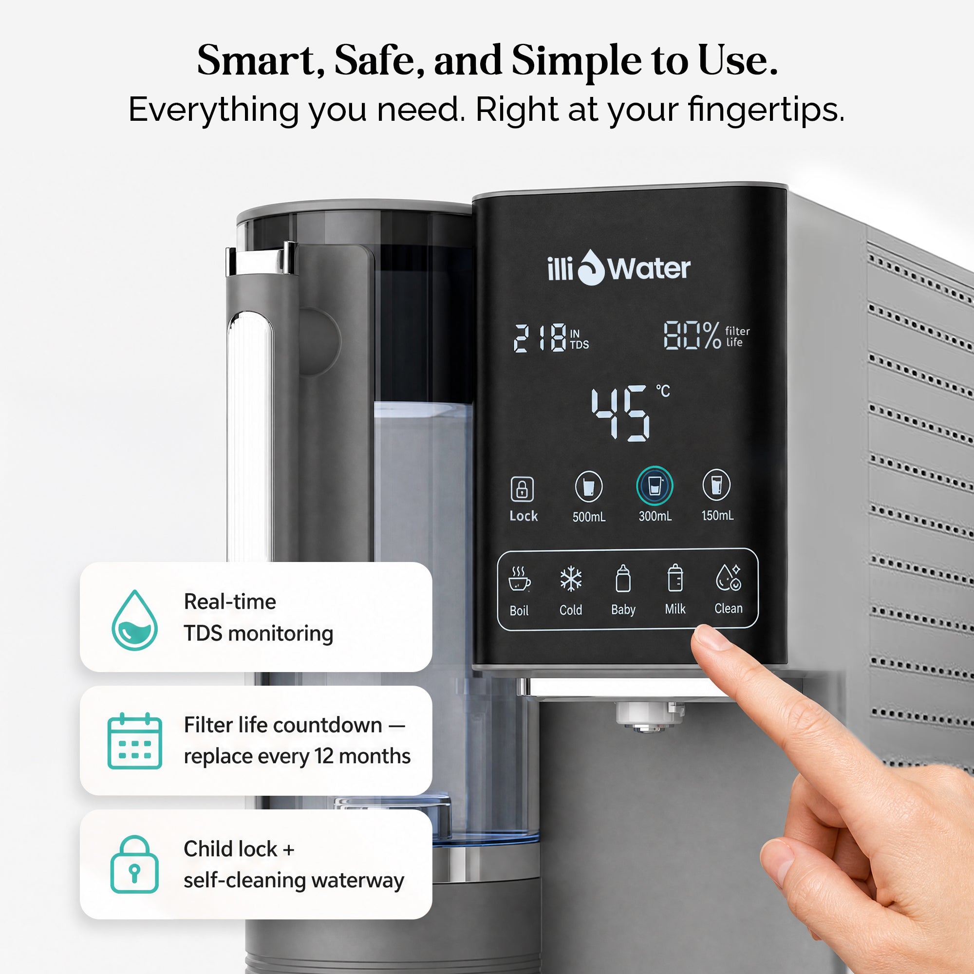 RO Hot & Cold Water Dispenser