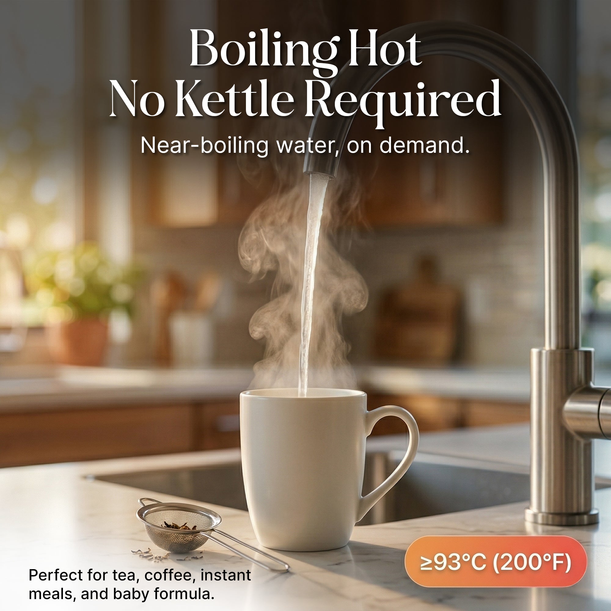 Under-Sink Hot & Cold Instant Water System