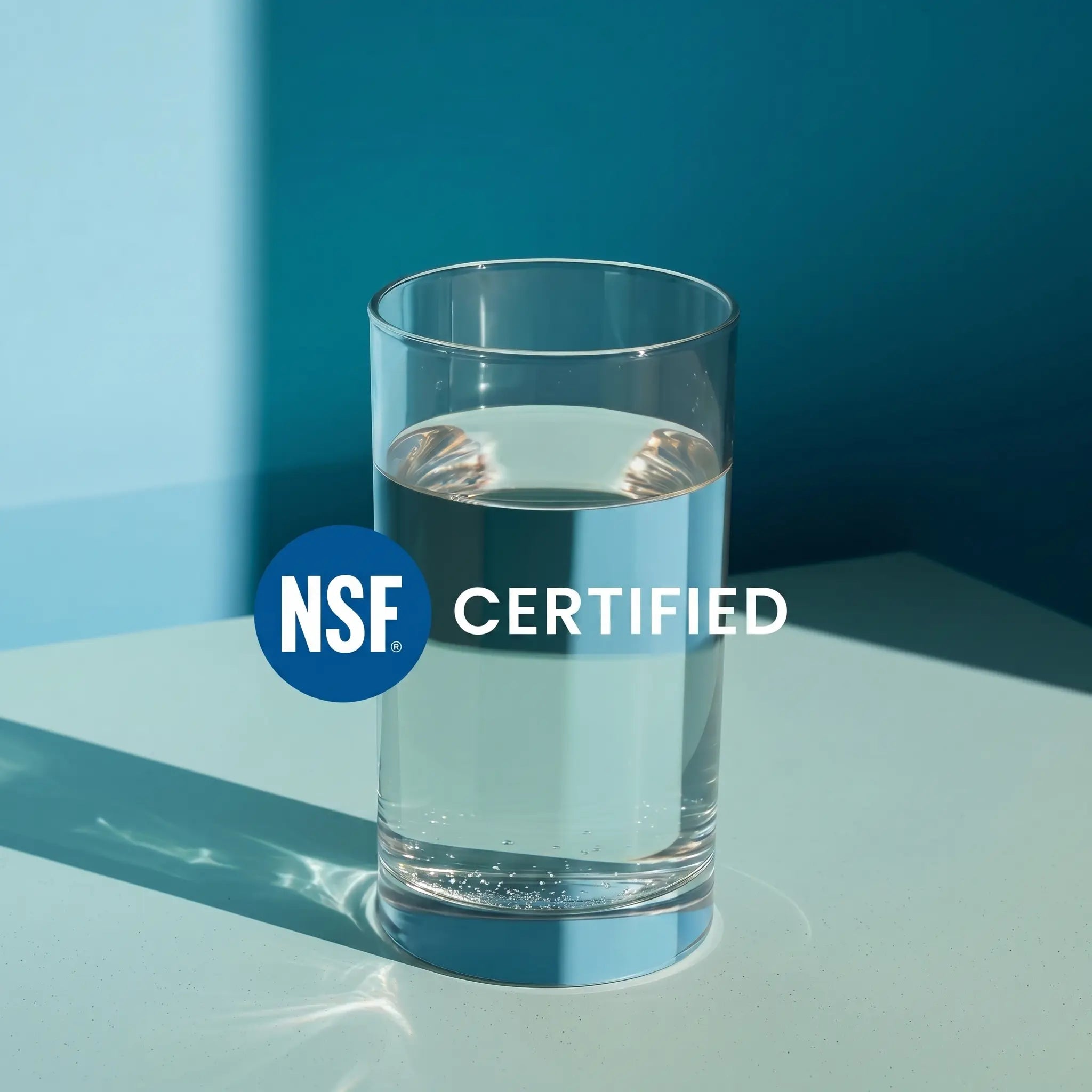 Illi Water’s NSF, ANSI and WQA certified RO water filter installed in kitchen

